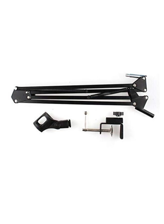 Generic Suspension Boom Scissor Arm Stand For Studio Microphone 1843000456 Black  - Image 3