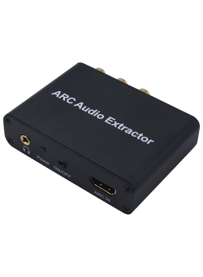 Generic audio Extractor HD-aRC audio Return Channel adapter Black  - Image 2