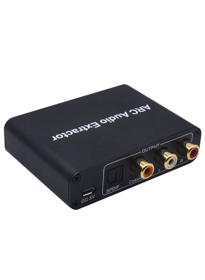 Generic audio Extractor HD-aRC audio Return Channel adapter Black  - Image 3