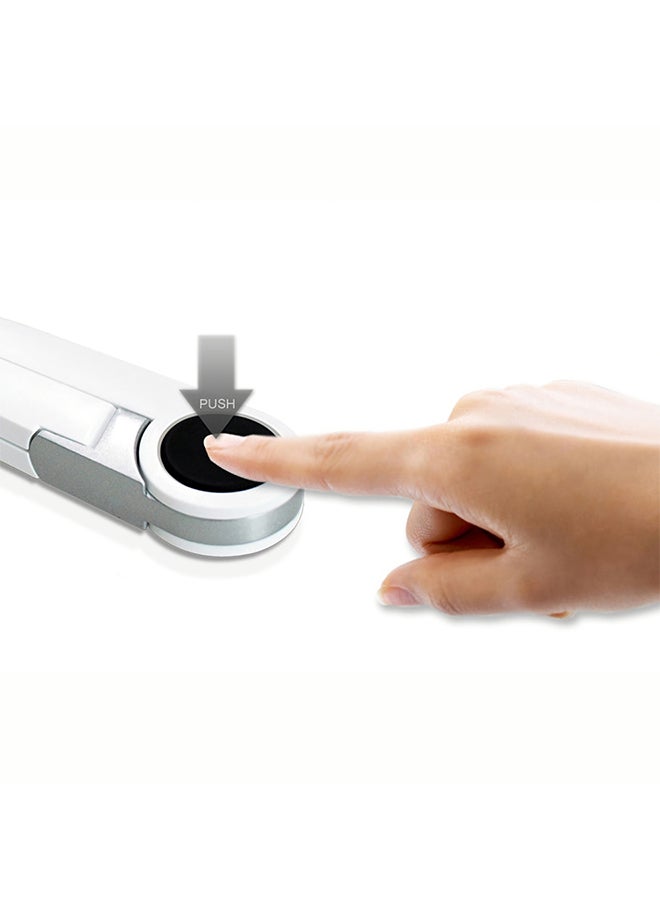 Adjustable Height Portable Laptop And Tablet Stand White  - Image 4