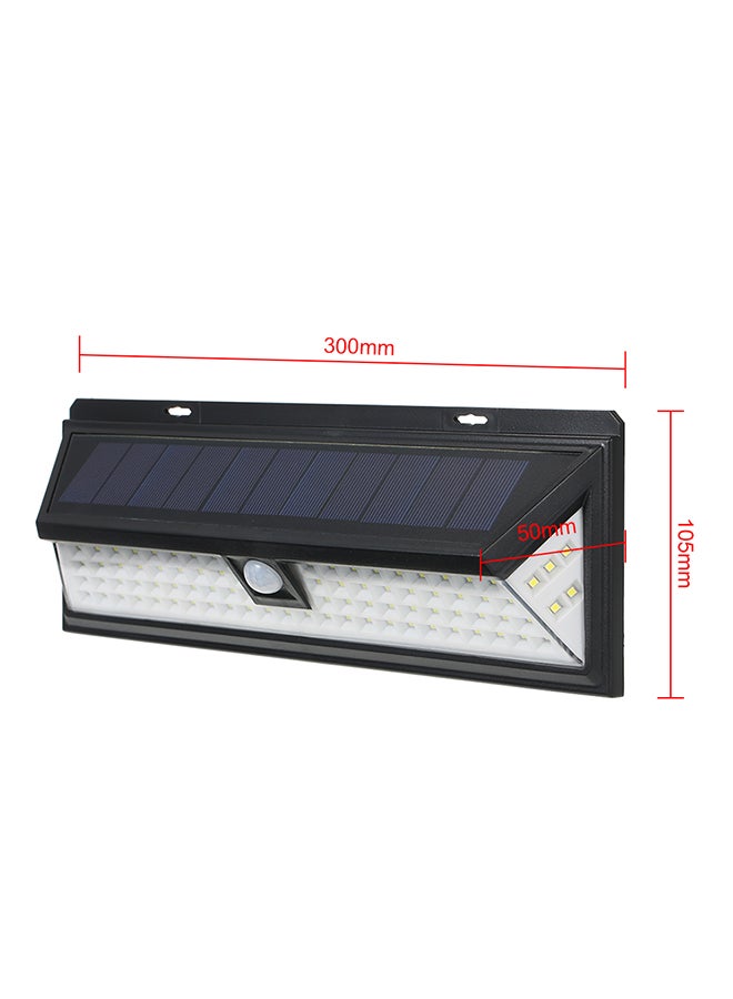 ماركة غير محددة مصباح حائط بإضاءة LED مزود بمستشعر للطاقة الشمسية ولجسم الإنسان ولحركة PIR من 90 قطعة أسود 0.53كيلوجرام  - Image 2