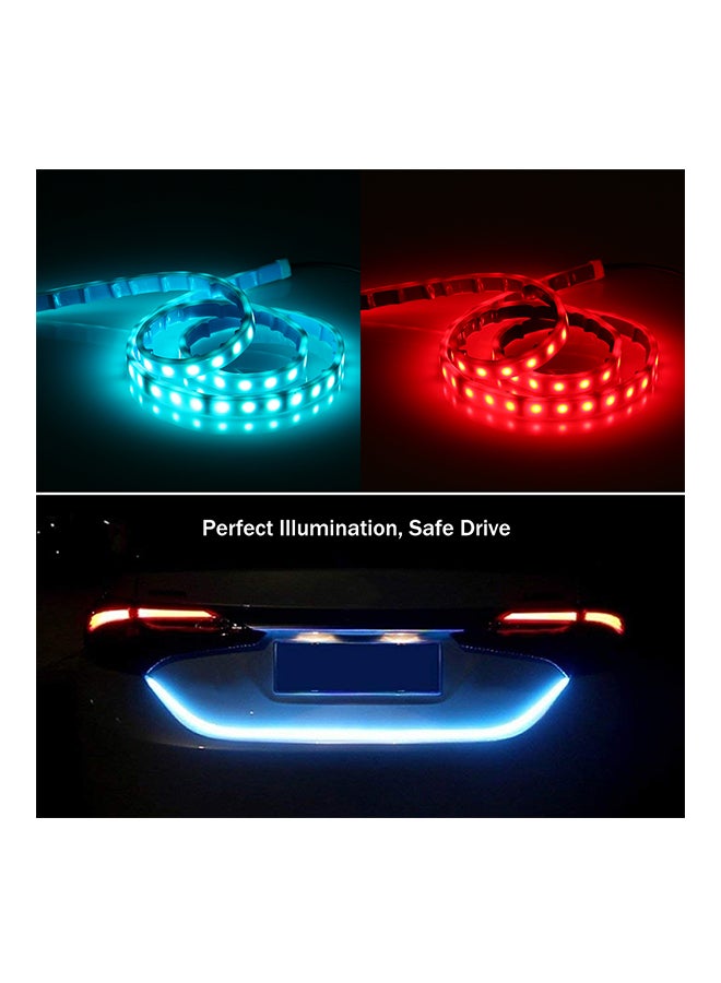 72 LED Strip Tail Brake Turn Signal Light White/Blue 0.175kg  - Image 2
