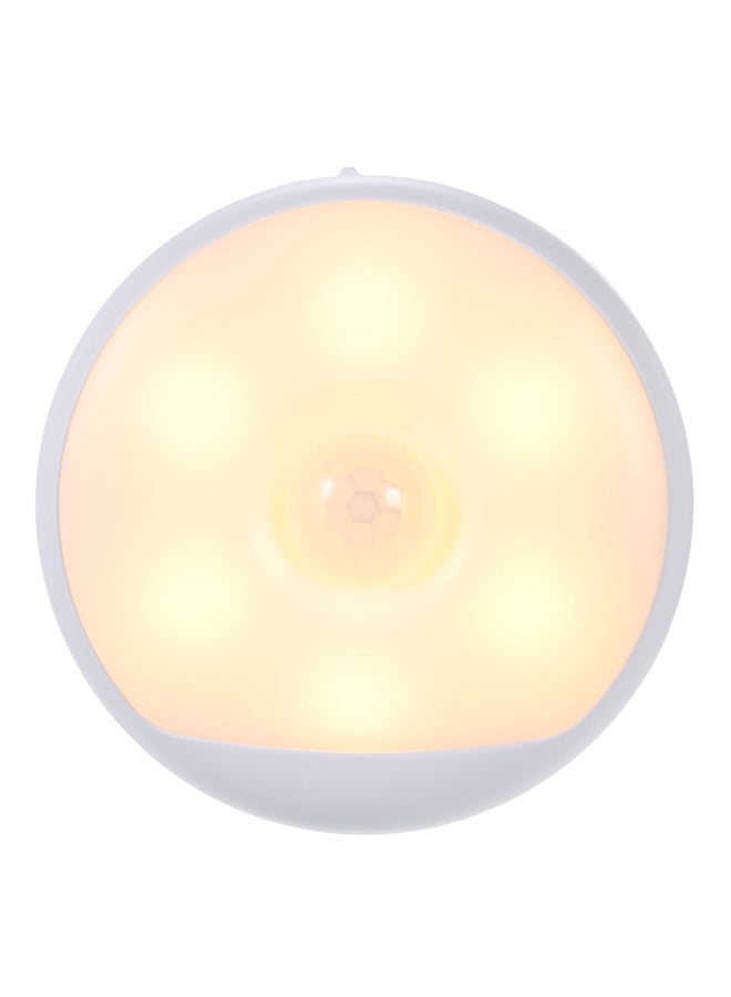 يلايت 6 مصابيح ليلية بإضاءة LED وجهاز استشعار حركة PIR أبيض 0كيلوجرام - Image 1