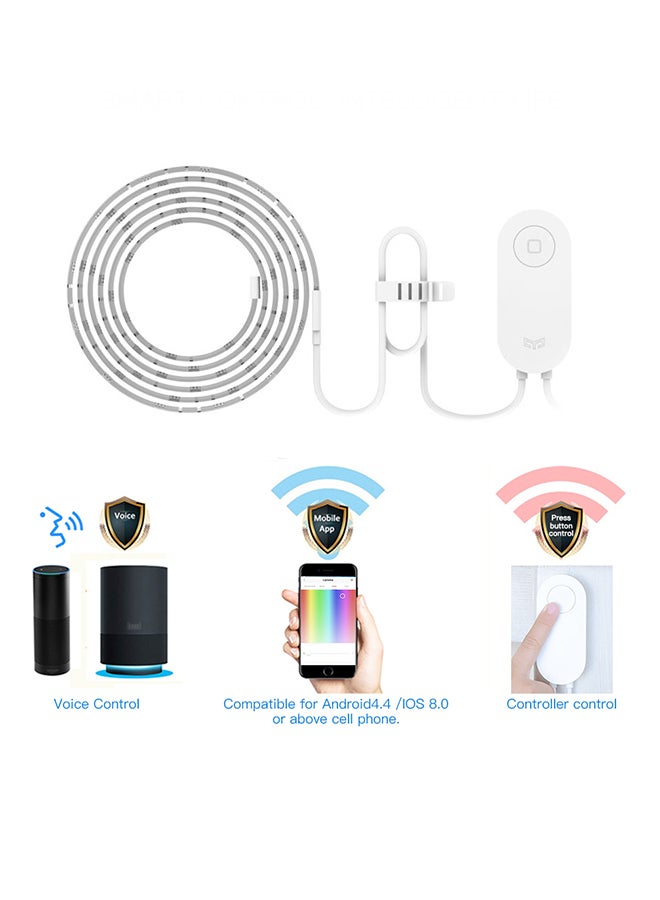Yeelight - Wi-Fi Connected Wireless Strip Light Extension White 1meter - Image 1