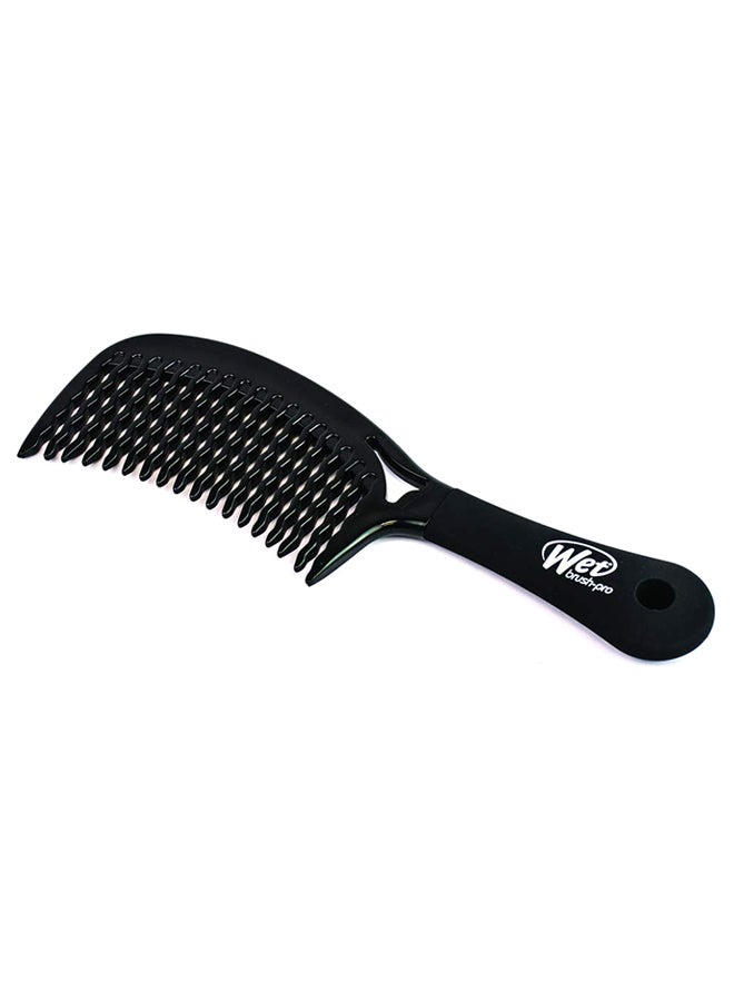 Detangle Hair Comb Black 1.25inch
