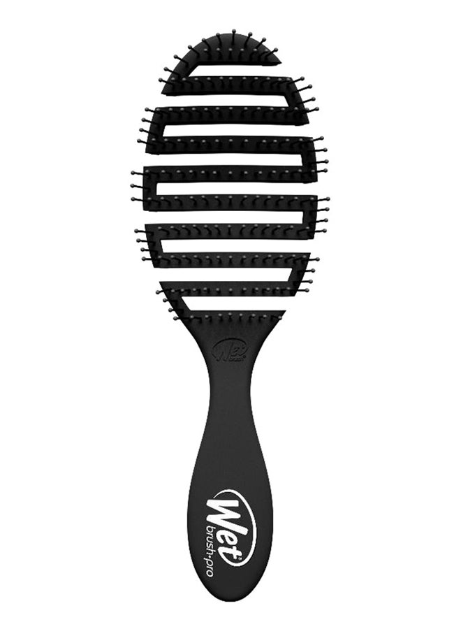 فرشاة مرنة للشعر الجاف أسود 1.25بوصة