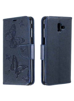 Flip Case Cover For Samsung Galaxy J6 Plus Blue