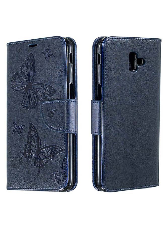 SOWUGI - Flip Case Cover For Samsung Galaxy J6 Plus Blue - Image 1
