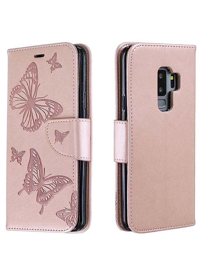 صوجي غطاء حماية قلاب لهاتف سامسونج جلاكسي S9 بلس وردي - Image 1