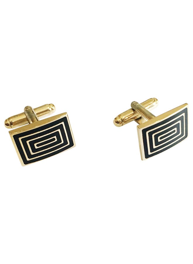 اليشمك أزرار لأكمام القمصان بتصميم أنيق من الصُلب - Image 2