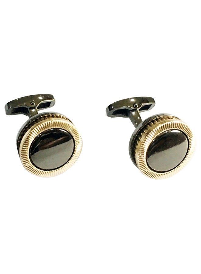 اليشمك أزرار لأكمام القمصان بتصميم أنيق من الصُلب - Image 1