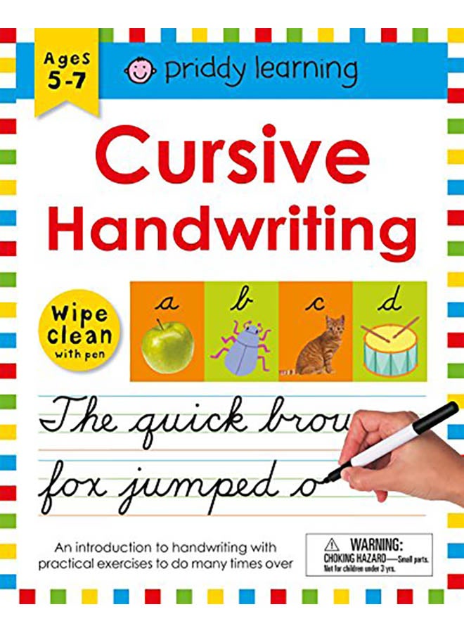 null - Wipe Clean Workbook: Cursive Handwriting Paperback English by Roger Priddy - 2017 - Image 1