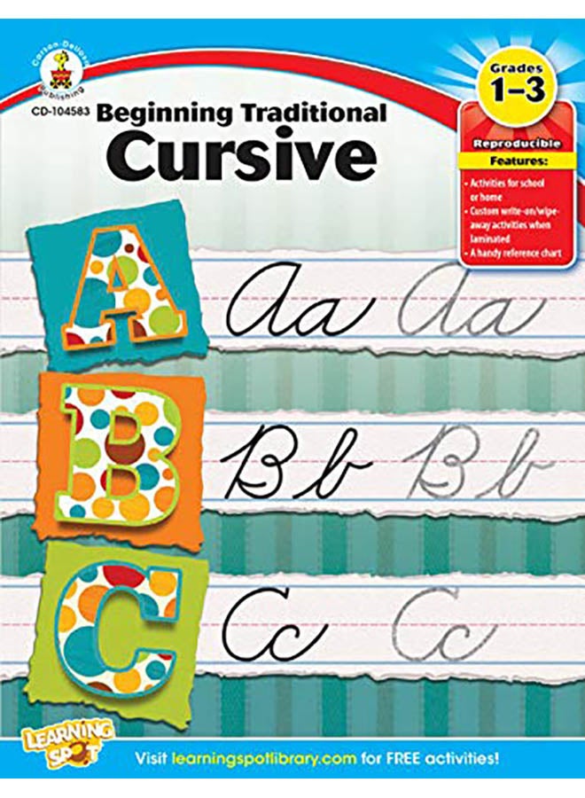 Beginning Traditional Cursive, Grades 1 - 3 paperback english - 2013
