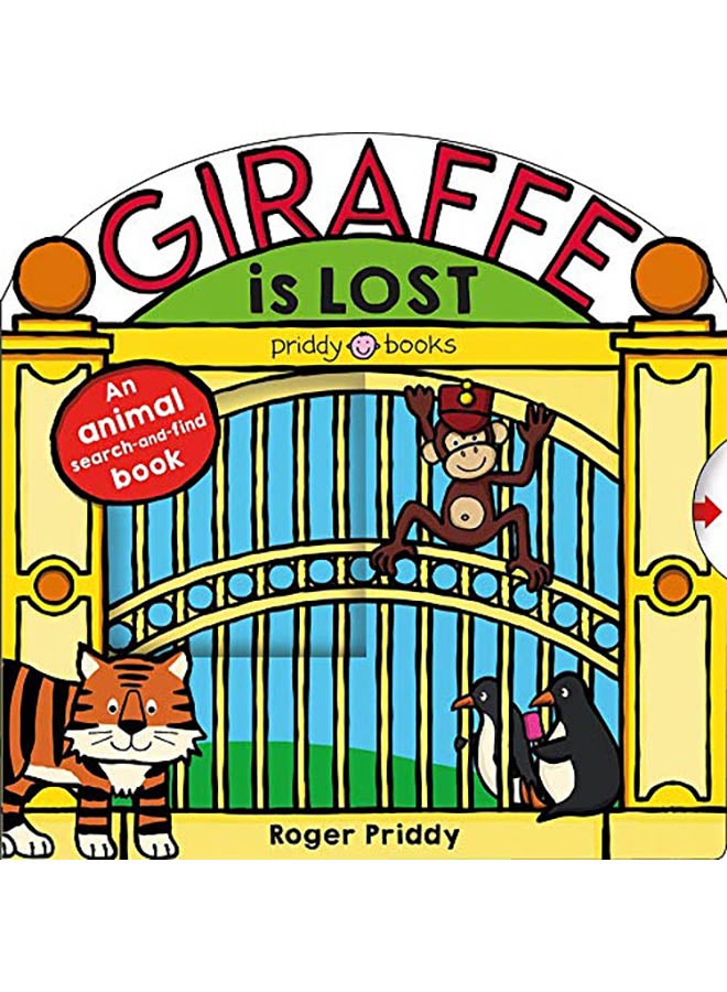 Giraffe Is Lost: An Animal Search-And-Find Book hardcover english - 2019