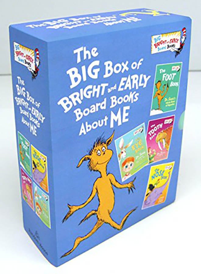 The Big Box of Bright and Early Board Books about Me Hardcover English by Dr Seuss - 2015 