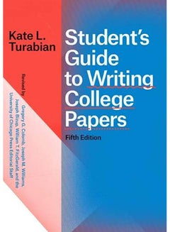 Student's Guide to Writing College Papers, Fifth Edition Paperback English by Kate L. Turabian - 2019 
