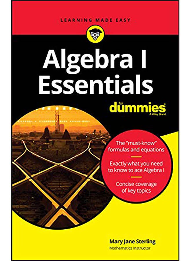 Algebra I Essentials for Dummies Paperback English by Mary Jane Sterling - 2019