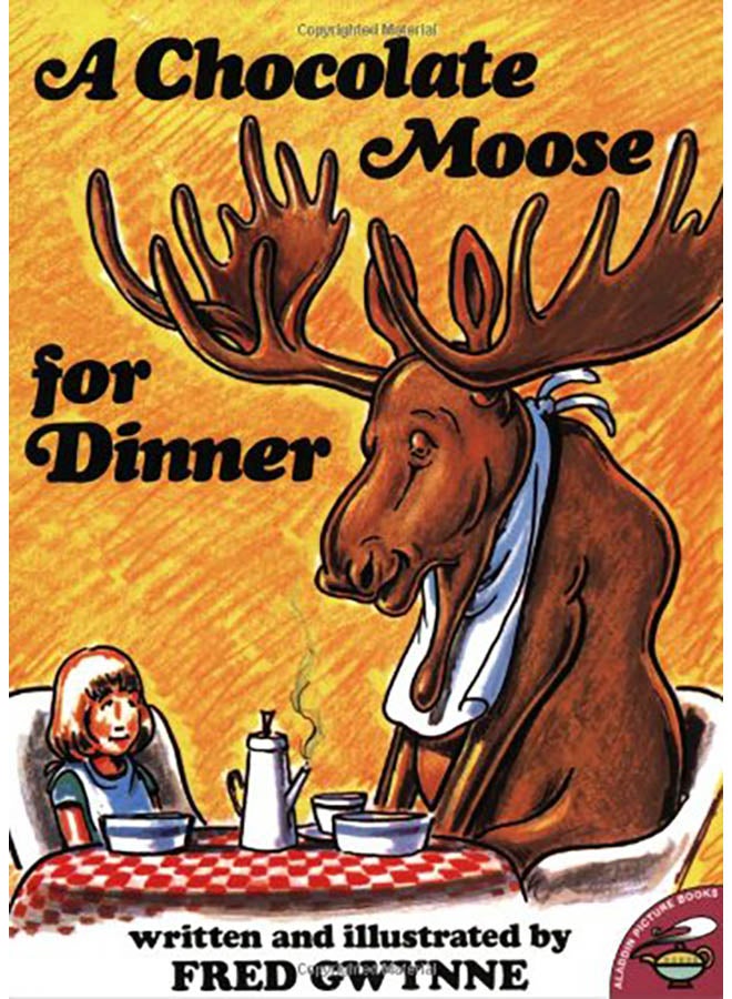A Chocolate Moose for Dinner Paperback English by Fred Gwynne - 1988 