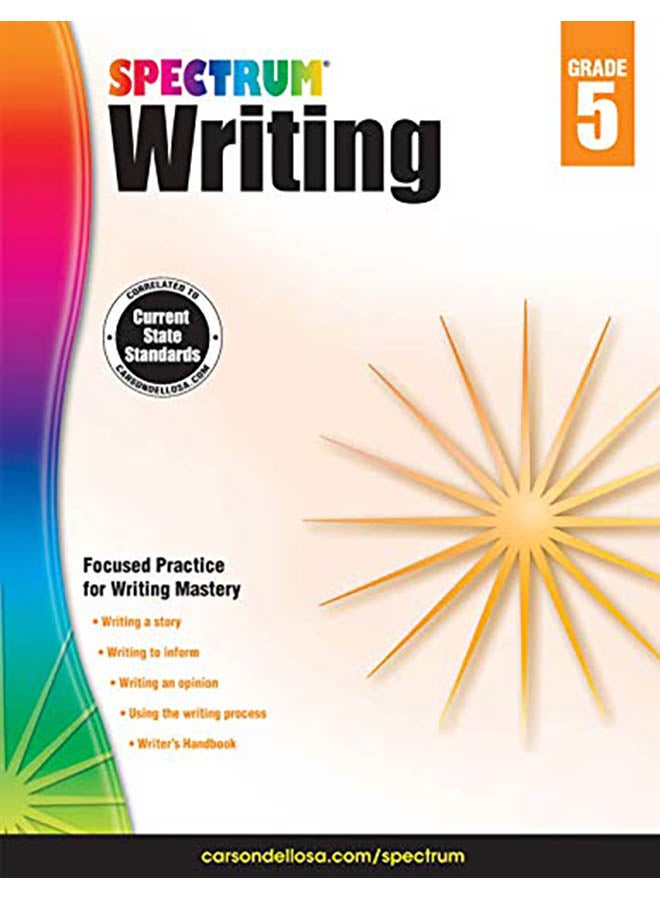Spectrum Writing, Grade 5 Paperback English by Spectrum - 2014