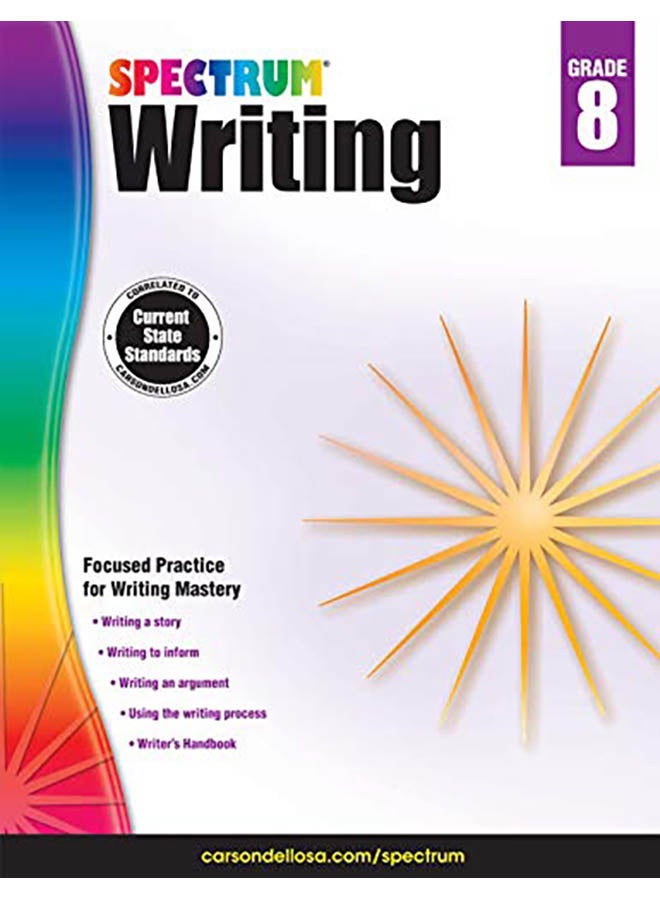 Spectrum Writing, Grade 8 paperback english - 2014