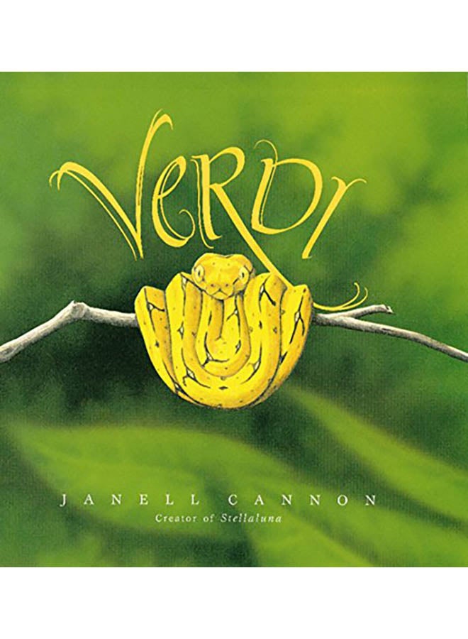 Verdi Hardcover English by Janell Cannon - 1997