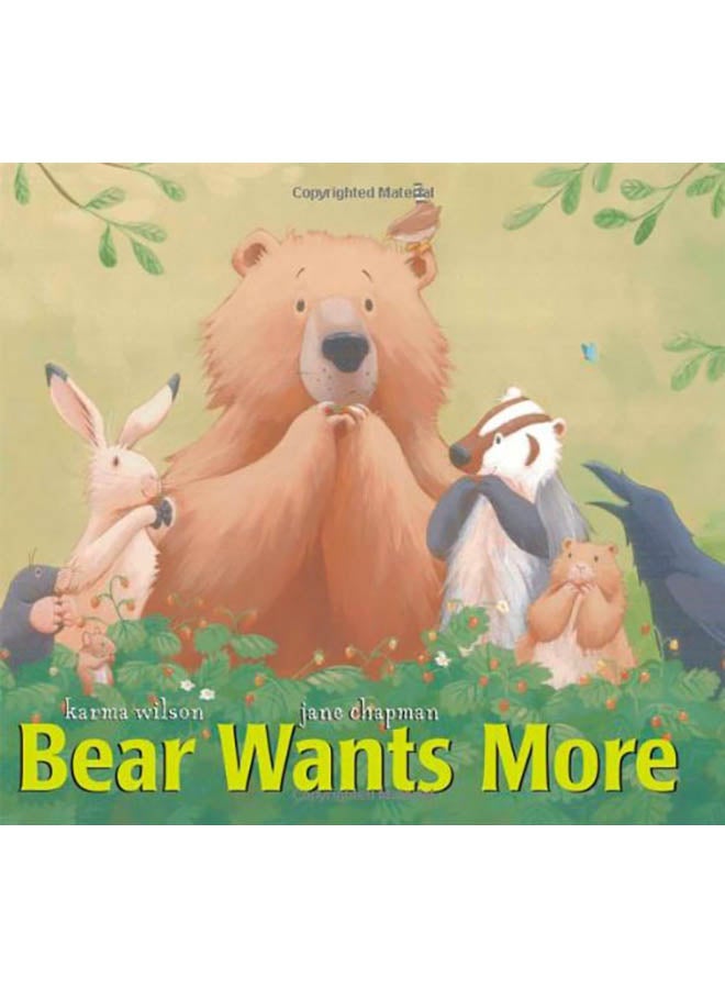 Bear Wants More hardcover english - 2008