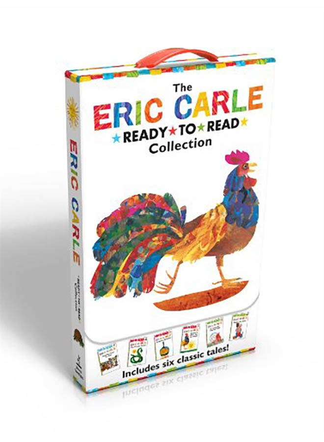 The Eric Carle Ready-To-Read Collection: Have You Seen My Cat?/The Greedy Python/Pancakes, Pancakes!/Rooster Is Off to See the World/A House for Hermi Paperback English by Eric Carle - 2014 