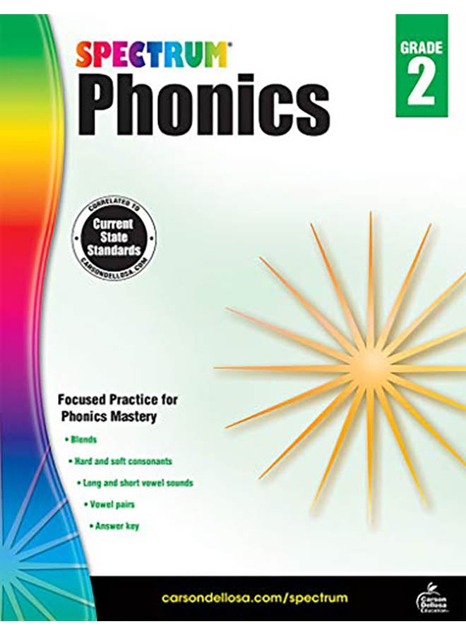 Spectrum Phonics, Grade 2 paperback english - 2014