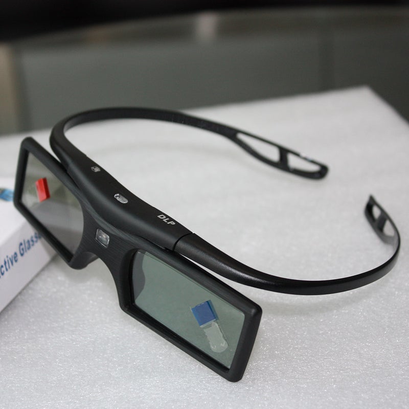 Generic 3D DLP-Link Active Glasses Black  - Image 4