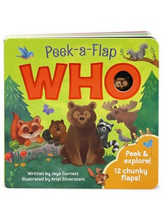 Who: Chunky Peek a Flap Board Book Hardcover English by Jaye Garnett - 2016 