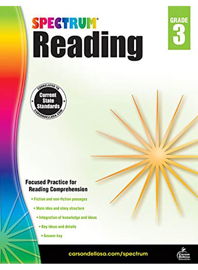 Spectrum Reading Workbook, Grade 3 paperback english - 2014