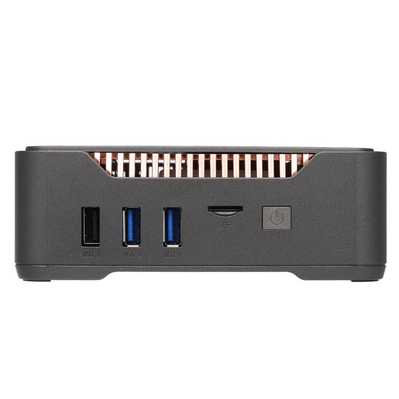 Ak3V Win 10 Mini Pc J3455 Chip Tv Box AK3V Black - Image 1