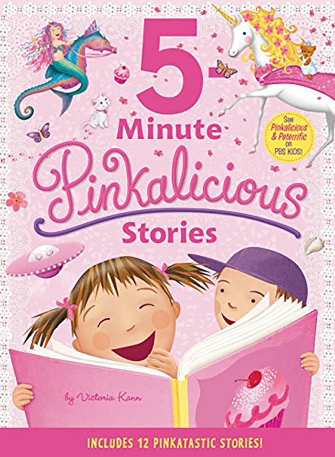 Pinkalicious: 5-Minute Pinkalicious Stories: Includes 12 Pinkatastic Stories! hardcover english - 2017 