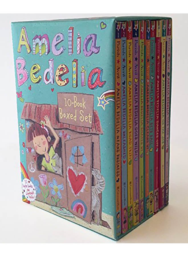 Amelia Bedelia Chapter Book 10-Book Box Set [With Bookmark] Paperback English by Herman Parish - 2016 