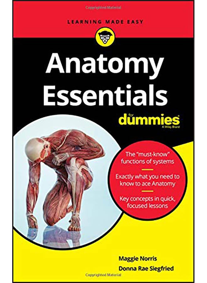 Anatomy Essentials for Dummies Paperback English by Maggie Norris - 2019 