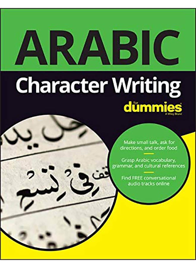 Arabic Character Writing for Dummies Paperback English by Dummies Press - 2019