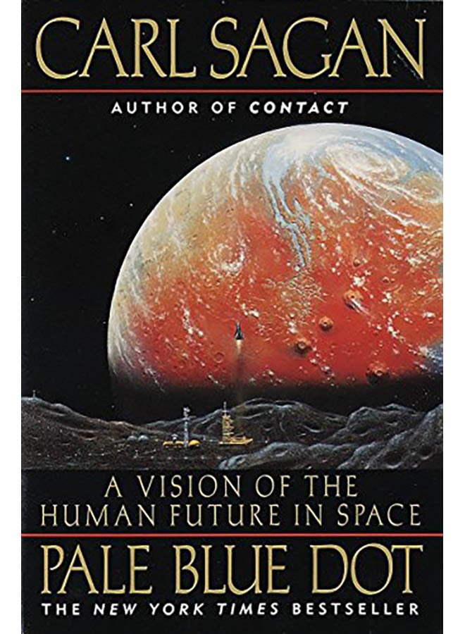 Pale Blue Dot Paperback English by Carl Sagan - 1997 