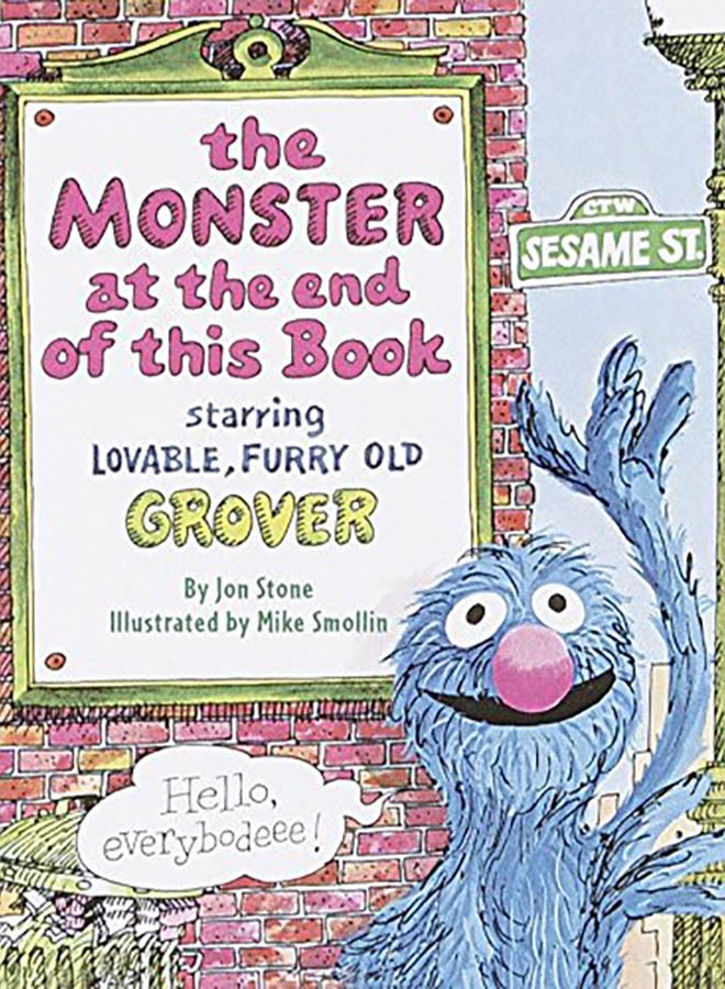 The Monster at the End of This Book (Sesame Street) hardcover english - 2000