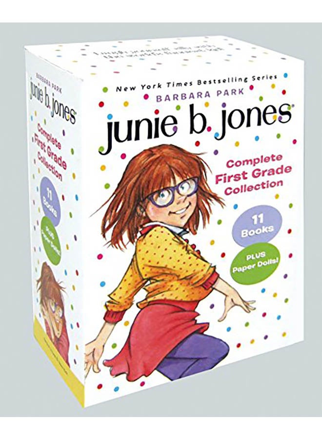 Junie B. Jones Complete First Grade Collection: Books 18-28 with Paper Dolls in Boxed Set Paperback English by Barbara Park - 2015 
