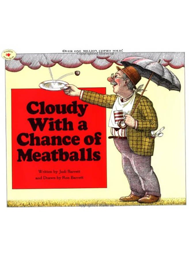 Cloudy with a Chance of Meatballs Paperback English by Judi Barrett - 1982 