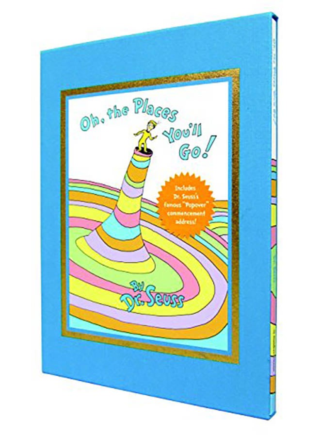 Oh, the Places You'll Go! Deluxe Edition Hardcover English by Dr Seuss - 1993 