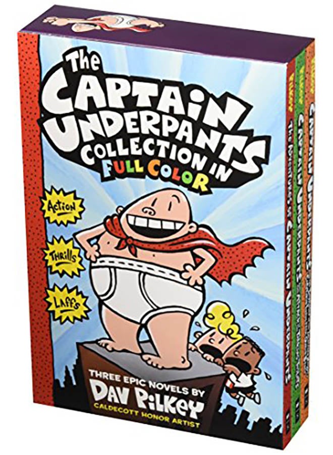 Captain Underpants Color Collection (Captain Underpants) Hardcover English by Dav Pilkey - 38540 