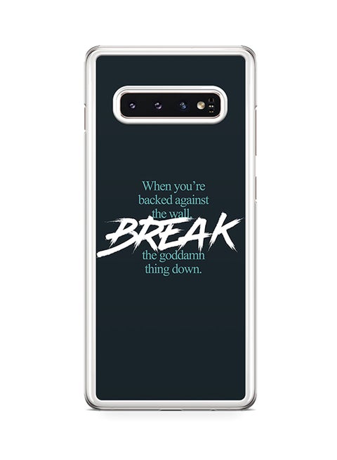 Protective Case Cover For Samsung Galaxy S10 Plus Multicolour