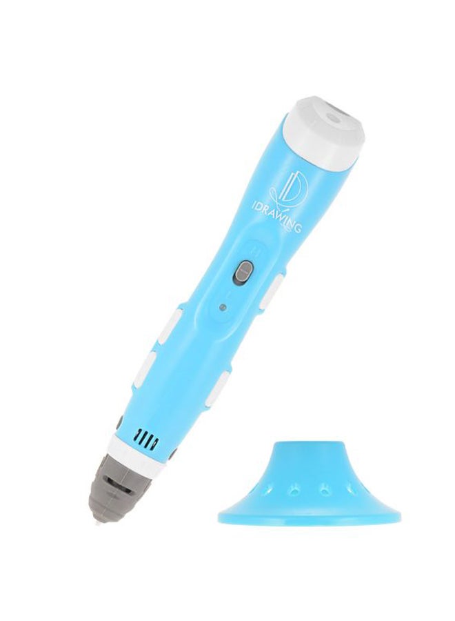 IDRAWING 3D Printing Pen With Pen Guard Blue/Grey/White 