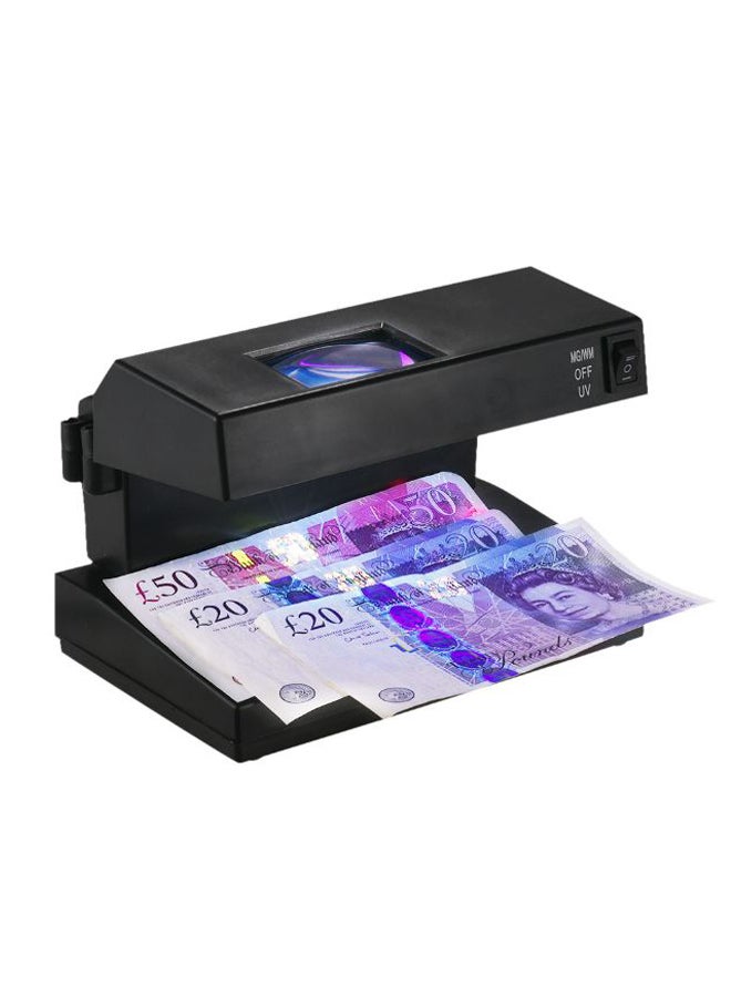 Portable Desktop Notes Checker Machine Black