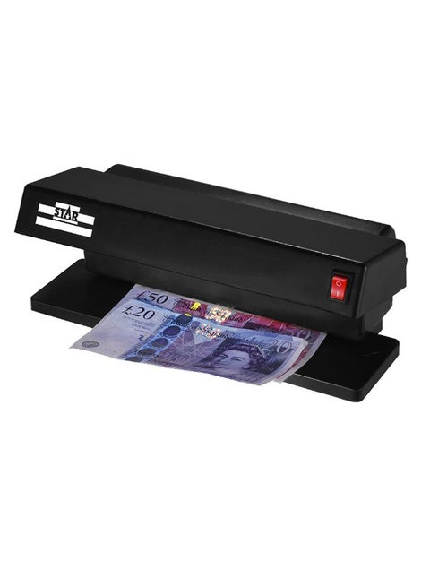 Counterfeit Bill Detector Machine Black