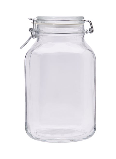 Fido Clip Jar Clear