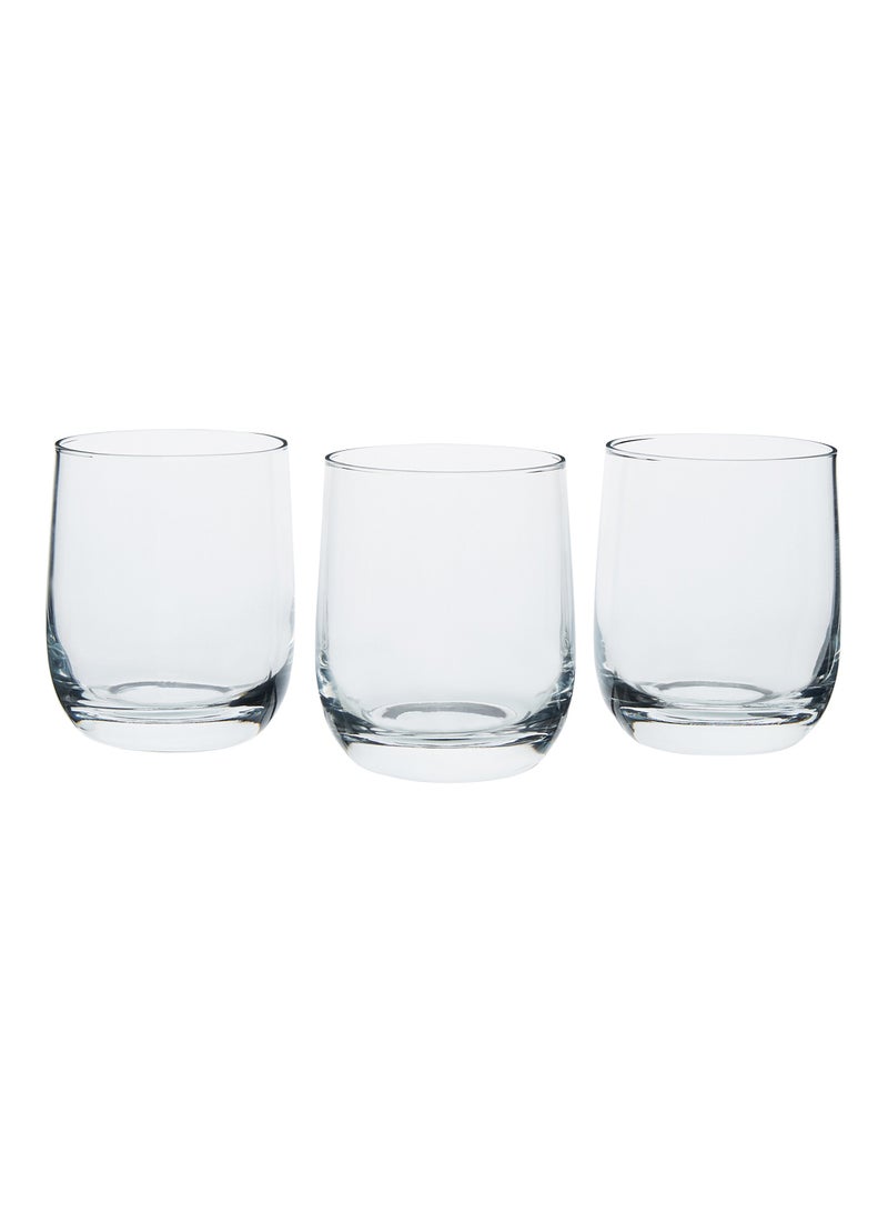 3-Piece Water Glass Clear 270ml - v1557995439/N21129050A_1