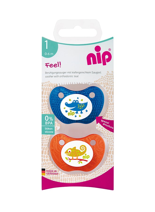 nip Feel! Soothers Silicone 0-6M - Image 4