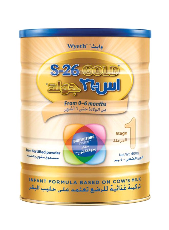 S26 S-26 Gold Stage 1 400grams